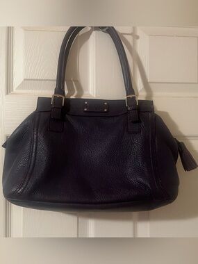 Kate Spade New York Southport Avenue Cameron Satchel African Violet Leather Tote